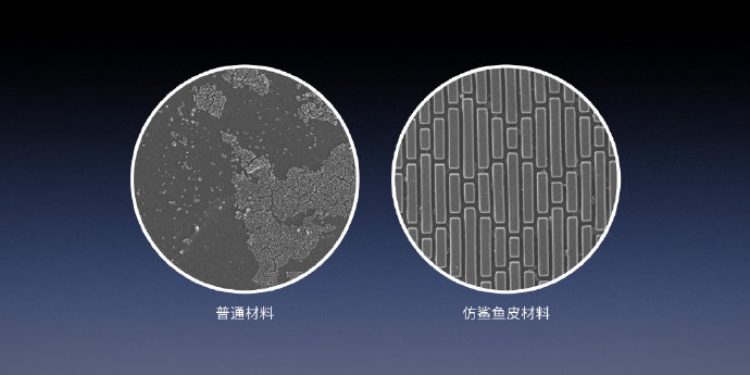 「IT之家」“老人与海”黑科技，罗永浩发布Sharklet鲨纹材料：能够抑菌
