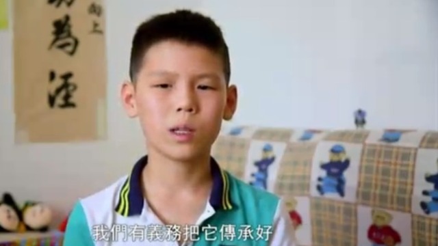 小小年纪 男孩就将传承中国文化视为责任与义务
