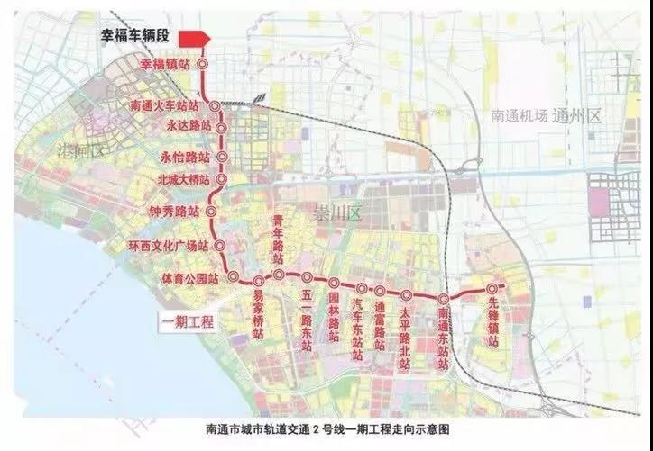 南通地铁1/2号线计划通车时间确定,哪些沿线楼盘值得关注?