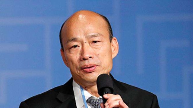 韩国瑜首支电视竞选广告出炉 七连问蔡英文凭