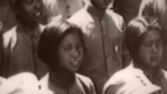 气势高昂！全国众青年涌入抗大反对日本帝国主义