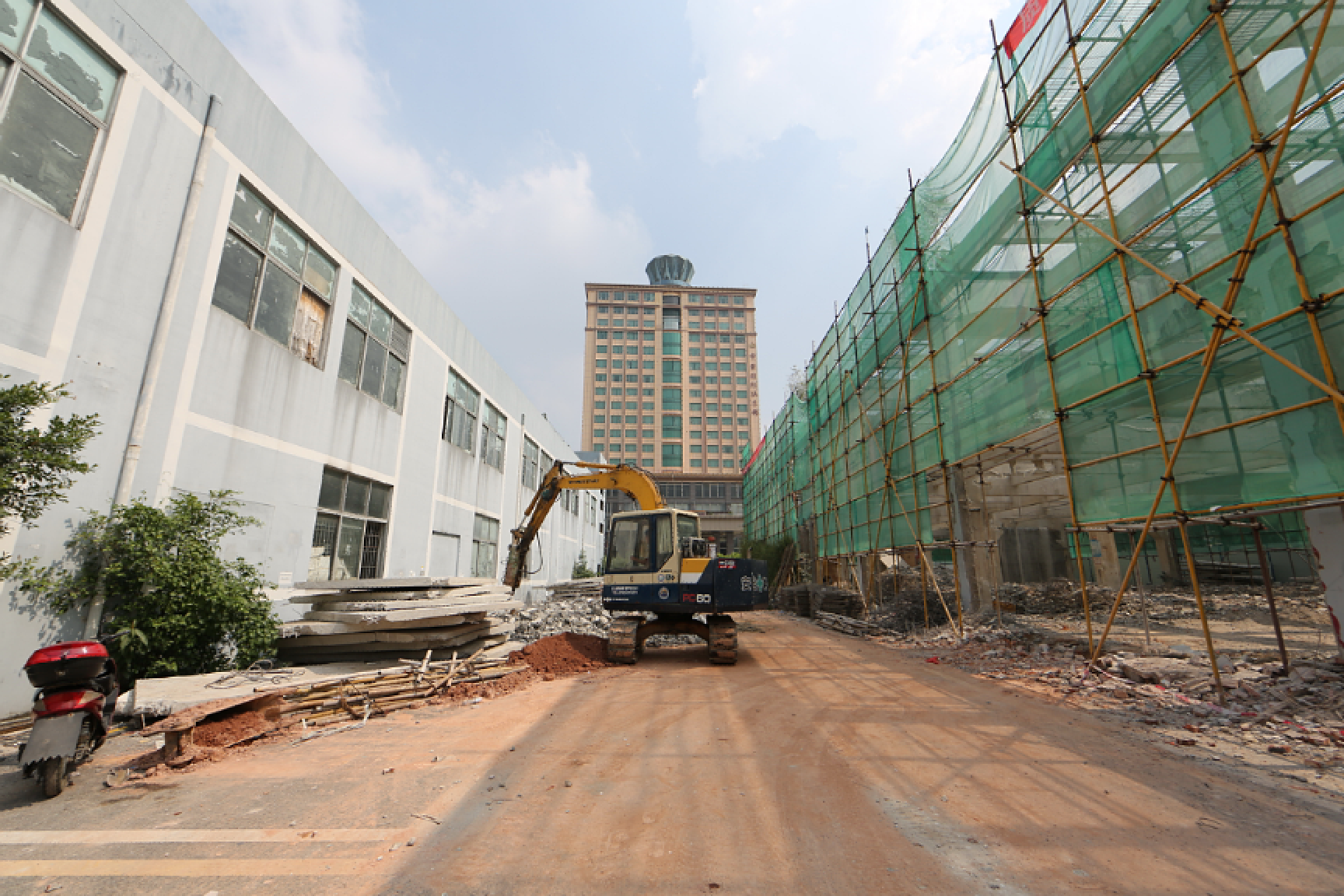 福田高鐵站,深圳市當代藝術與城市規劃館分展場:鹽田綜合保稅區沙頭角