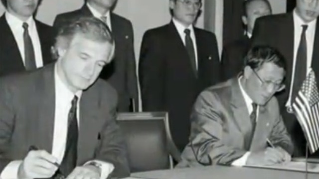 朝美曾签订《美朝核框架协议》 然而美国却并未兑现承诺