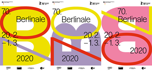 第70届柏林电影节公布主视觉海报，风格简洁概念突出