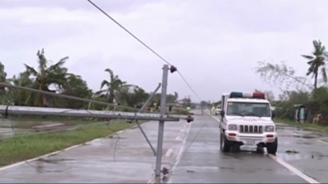 台风"巴蓬"在菲律宾中部肆虐 遇难者人数增至20人