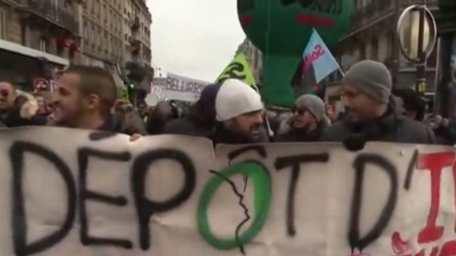 法国大罢工第四周 工会斥责政府拖延谈判