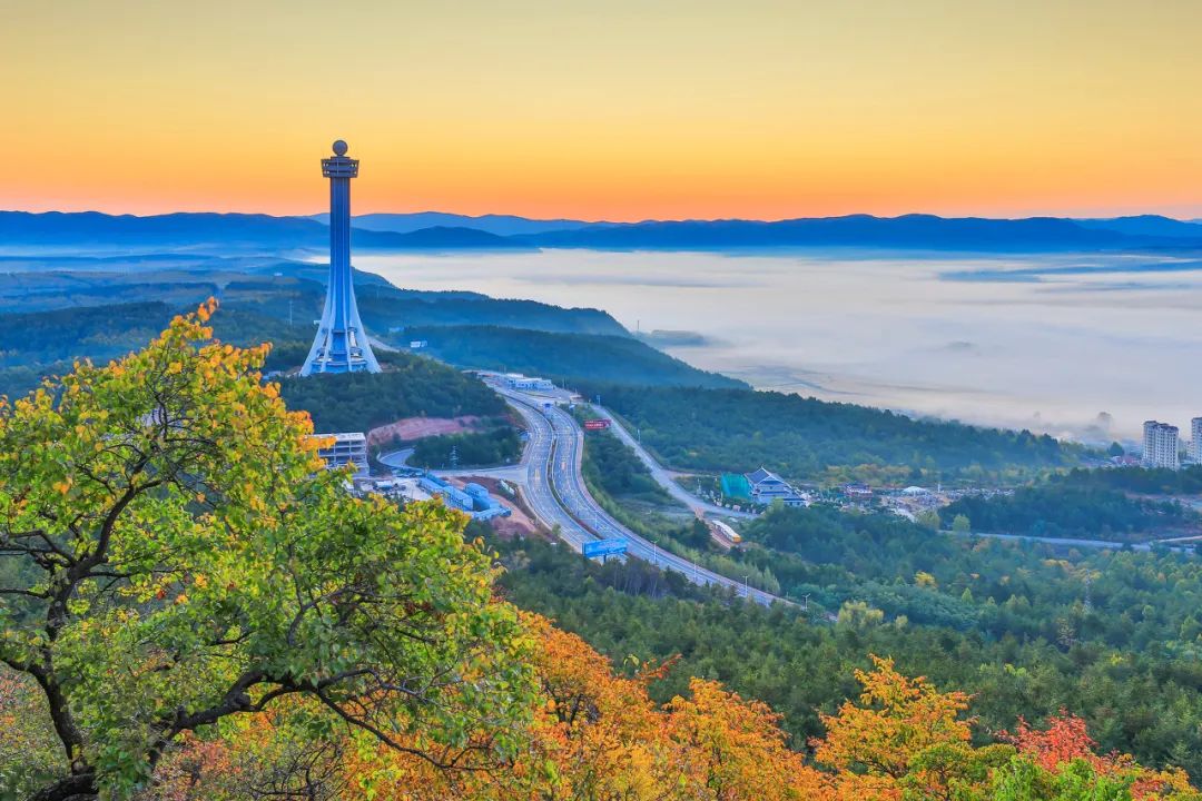 帽儿山眺望下的延吉/图虫创意