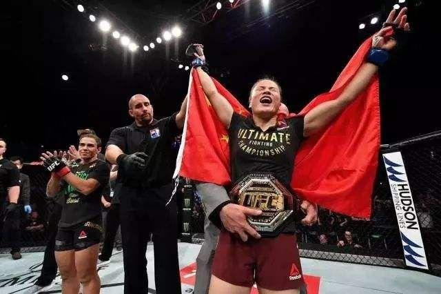 首位UCF、中国拳王张伟丽(图片来源网络)