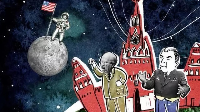 美苏冷战太空争霸图片