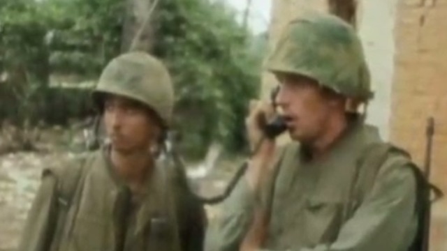 1968年美军试图攻入“北越”司令部，并动用了许多自动武器