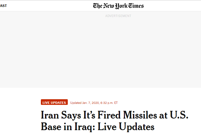 不止一处！美官员确认：多个美国军事基地遭伊朗袭击
