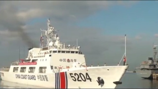 中国海警舰艇到访菲律宾 中外交部:海上合作迈出新步伐!