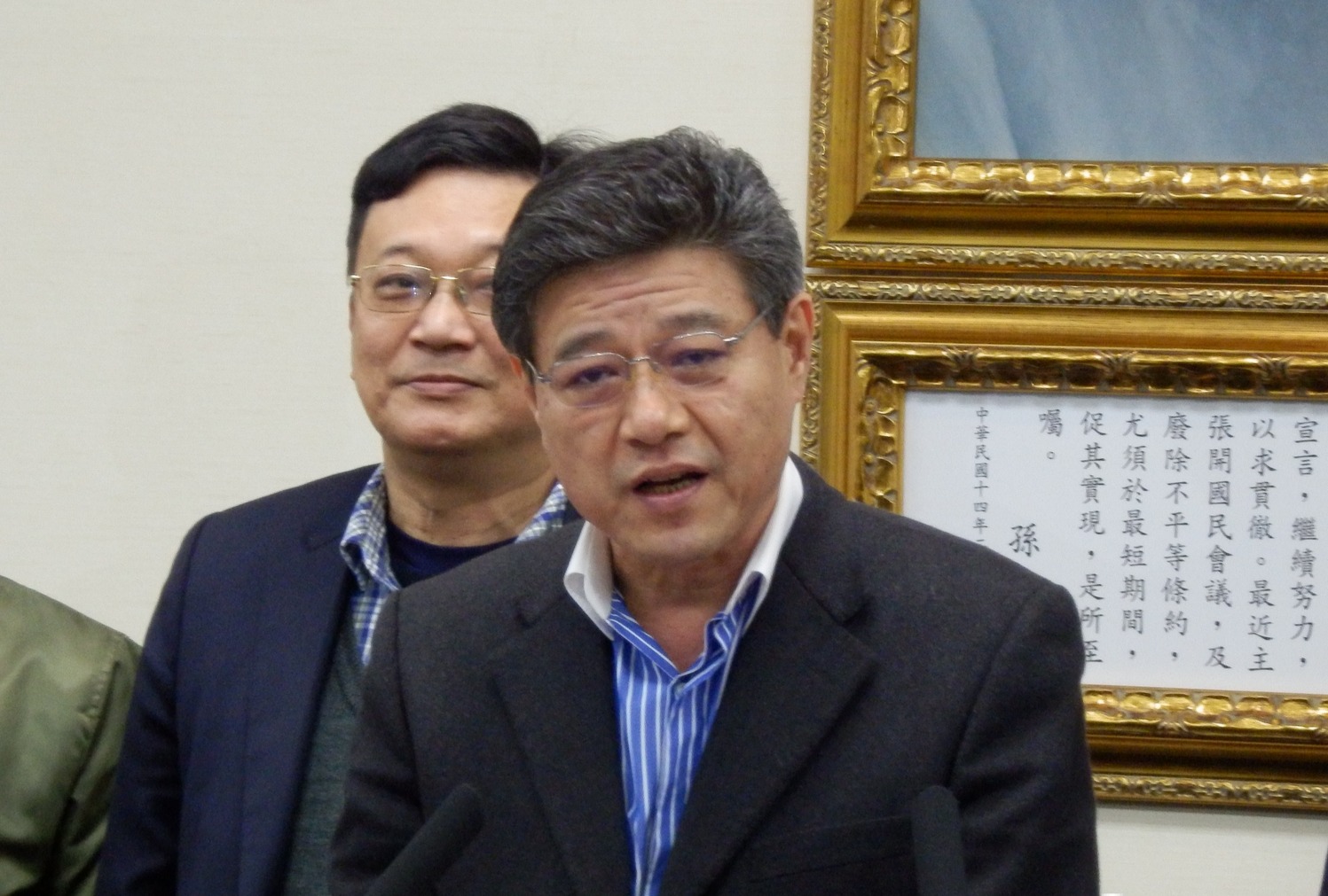 台媒：林荣德代理国民党主席