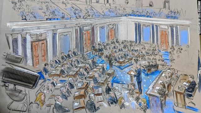 特朗普弹劾审判首日 民主党11项修正案均被否