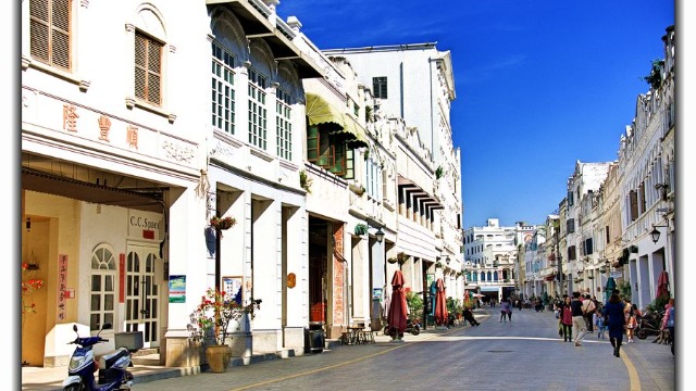 老广东人下南洋带动经济发展这也成就了独特的骑楼