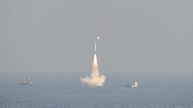 推迟三次后，印度核潜艇配套“最强导弹”成功试射