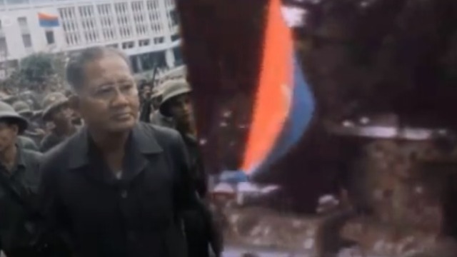 1975年北越南下发起进攻 上任仅3天的杨文明宣布投降