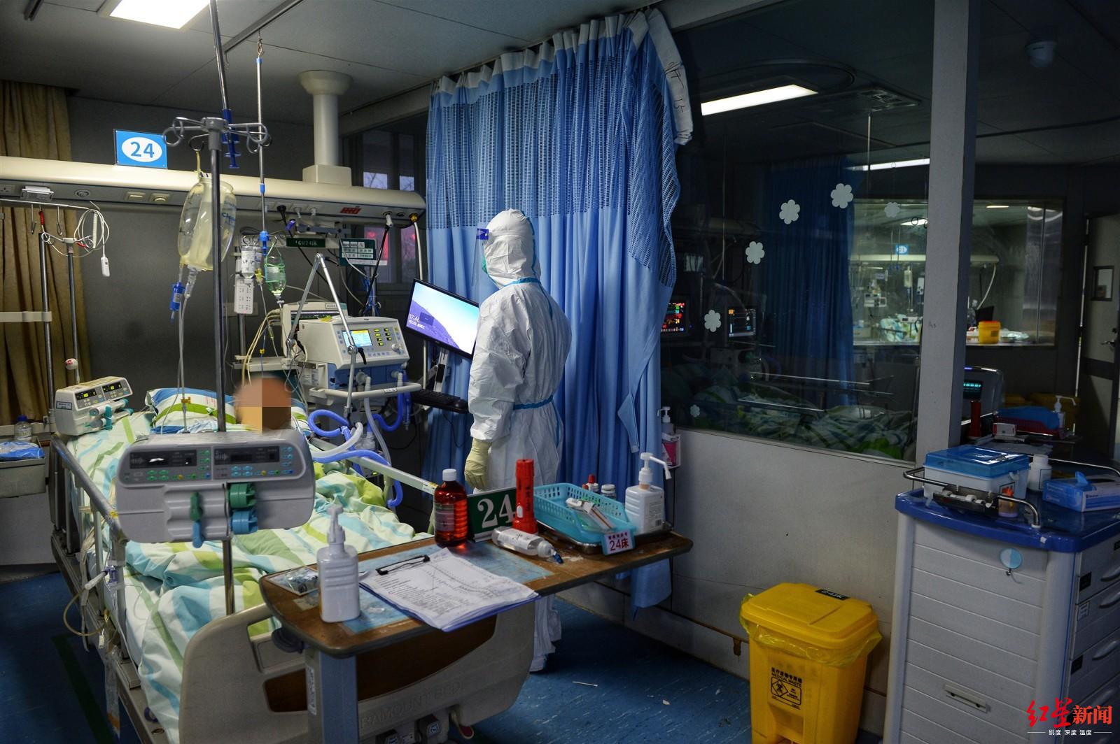 直击！武汉大学中南医院重症隔离病房抢救现场(图)