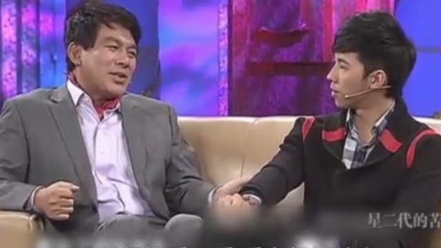 朱时茂父子做客鲁豫有约称基本都是自己带孩子看病