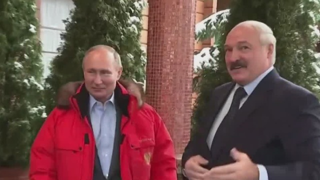 普京会见白俄罗斯总统 讨论两国合作