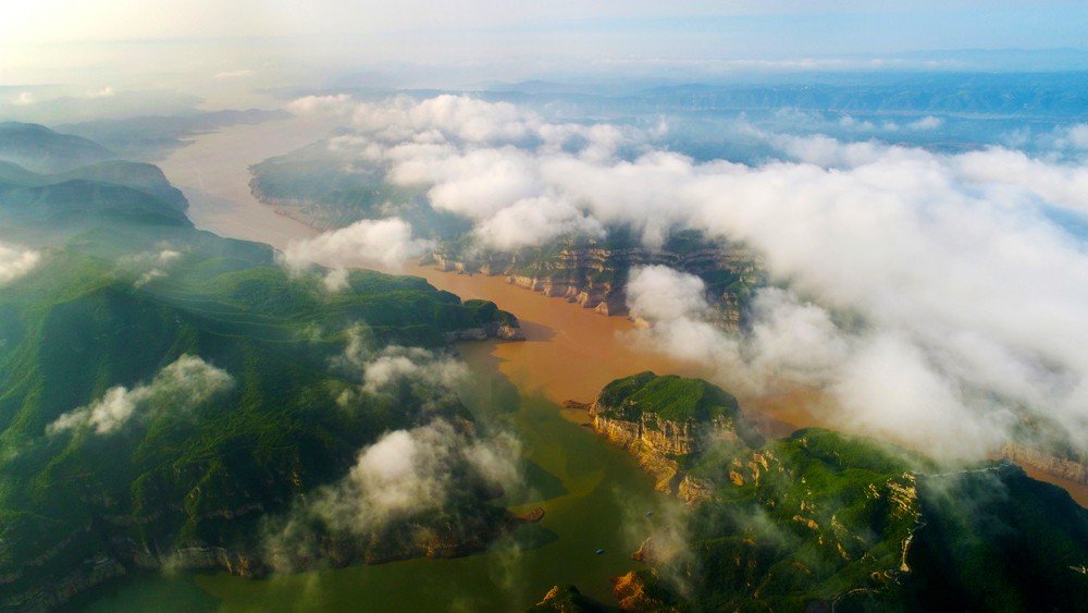 黄河之水天上来看郎朗在羊皮筏子上演绎黄河银河的完美合一
