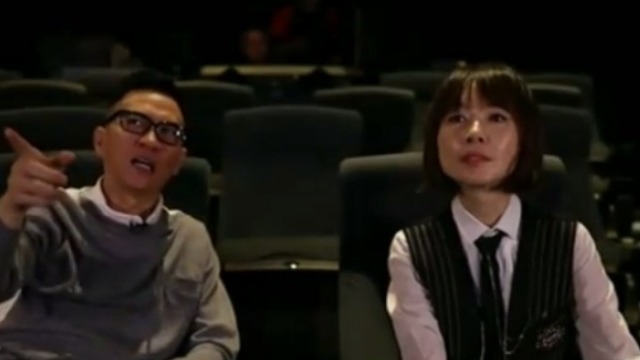 张家辉向鲁豫介绍电影特效 普通话与广东话无缝切换