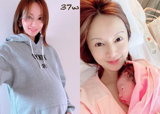 日本女歌手铃木亚美宣布诞下二胎 怀抱婴儿一脸幸福