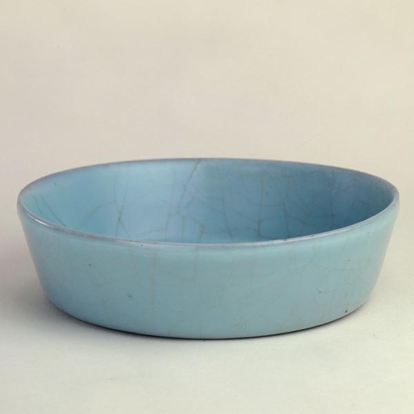 宋 官窑青釉圆洗