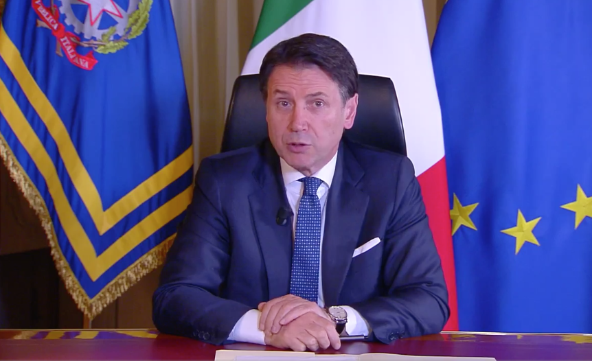 意大利总理孔特：停止全国所有非必要商业活动