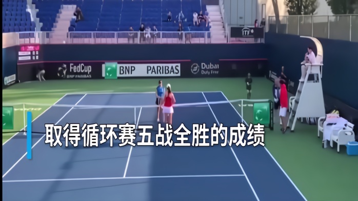 五战全胜 中国女网晋级联合会杯世界组附加赛