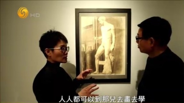 徐悲鸿早年赴法留学，绘画天赋在入学时就已体现