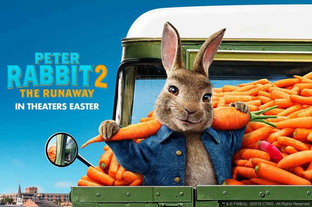 又一好莱坞大片改档！电影《比得兔2》全球公映推迟至8月