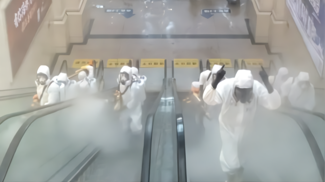 最后的战疫！武汉汉口火车站全面消杀