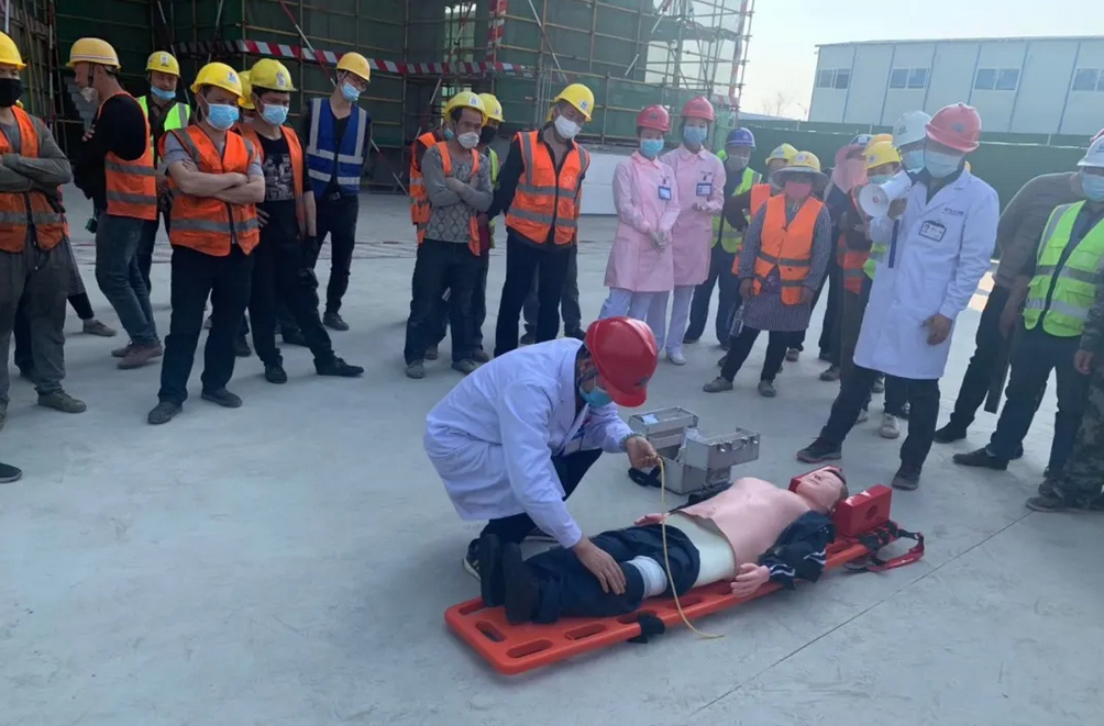 确保安全有序复工 碧桂园开展应急救援演练