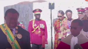 纳米比亚总统根哥布宣誓就职 开始第二个任期