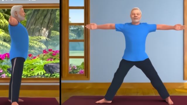 “封城期间跟我做瑜伽” 莫迪翻出了自己的卡通短片