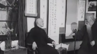 于右任84岁生日时 蒋介石夫妇亲自到场为他祝贺