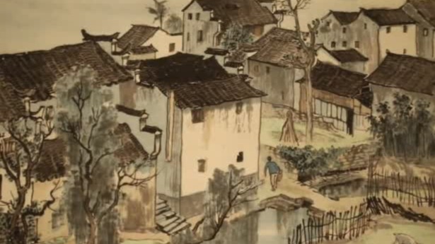 从张仃的作品中，可以解读出古典与现代的语境交汇