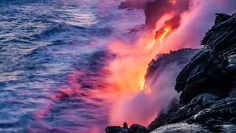 揭秘夏威夷历史上最大的熔岩喷发 形成超过3000的熔岩墙