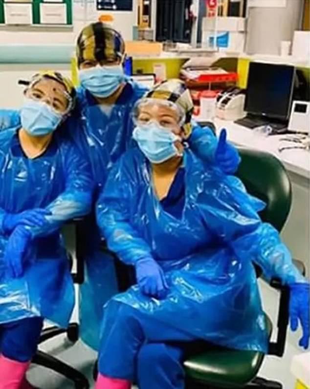 3名被迫头套垃圾袋工作的英国护士确诊了