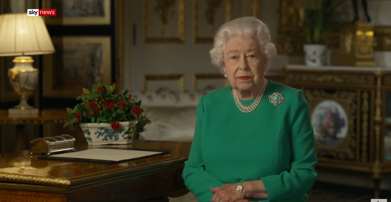 英女王罕见发表全国讲话：我们将成功，成功属于每一个人