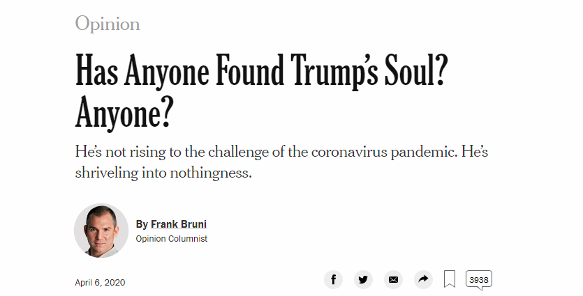 纽约时报：特朗普还有人性吗？