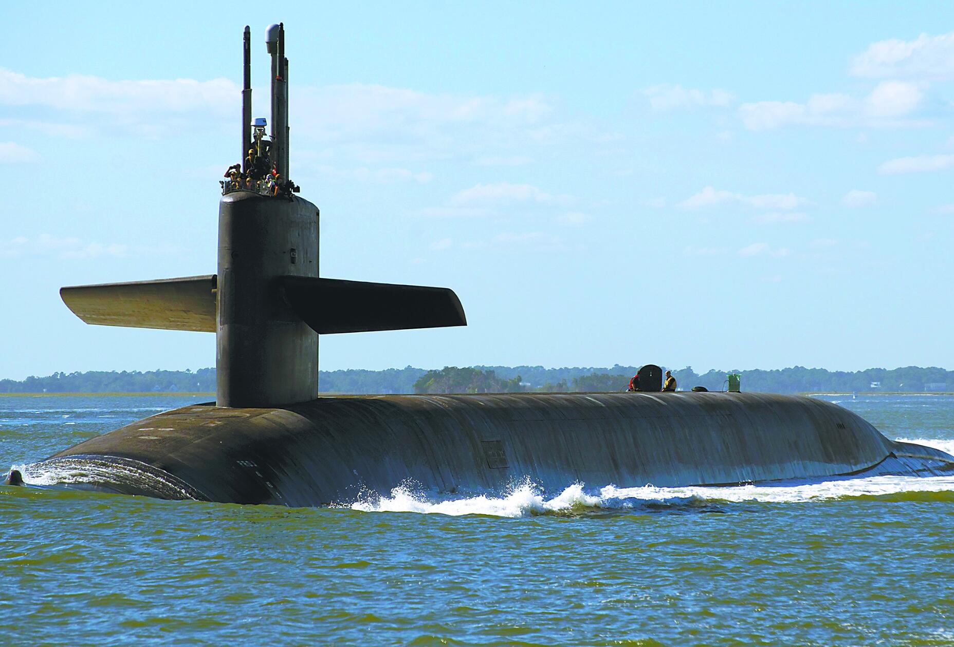 多艘核航母“中招”后 美神秘战略核潜艇也出现感染？