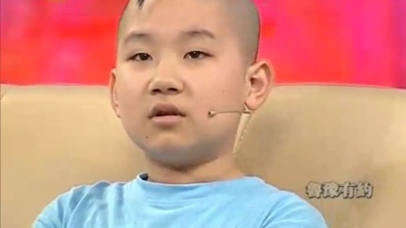 郭德纲义子陶阳13岁曾做客鲁豫有约 言行举止令人吃惊