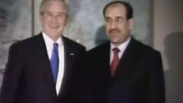 布什总统突访巴格达 斯蒂芬：他推翻了我们制定的策略