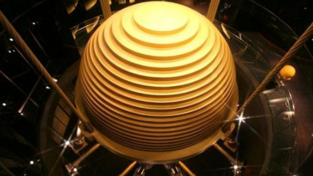 台北101大厦内重达660吨的金色巨球有什么用？