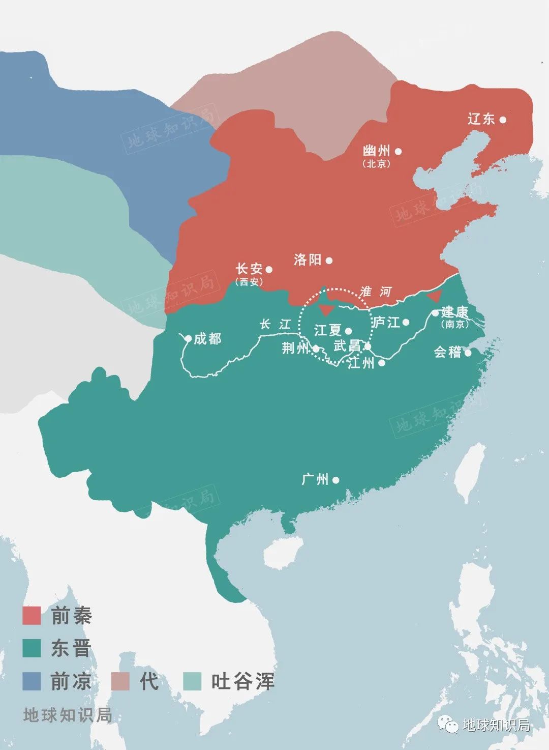 南朝地图全图图片