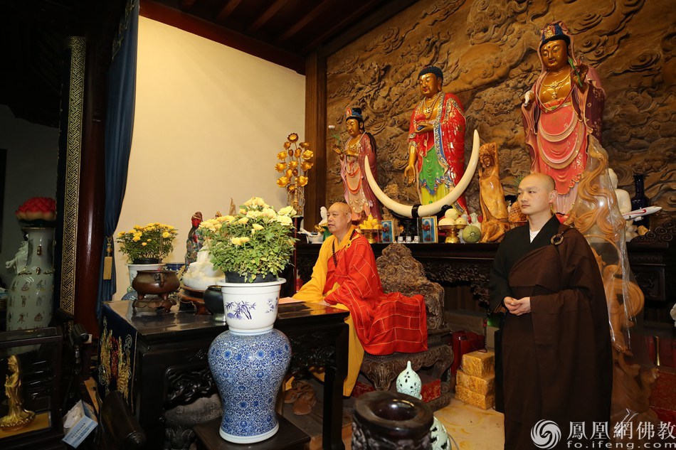 普陀山悦岭净院等寺院结夏安居 礼请道慈大和尚为依止律师_凤凰网佛教