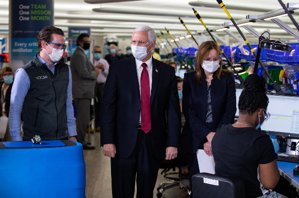 美国副总统彭斯新闻秘书新冠病毒检测呈阳性