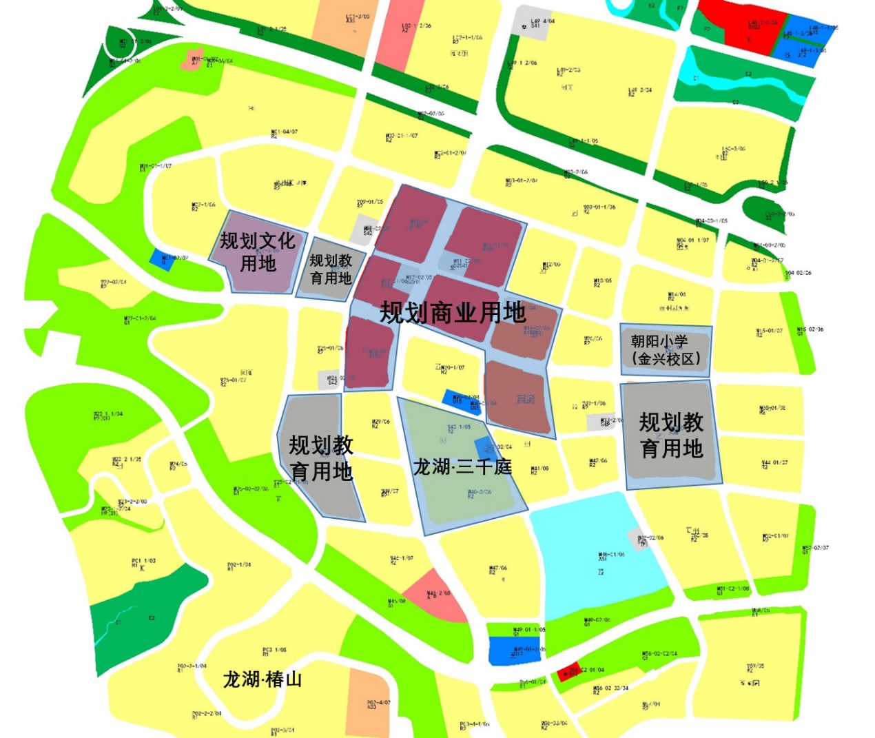 (蔡家部分规划图)如果说对城市居住方式代表着真正的向往,大家所追求